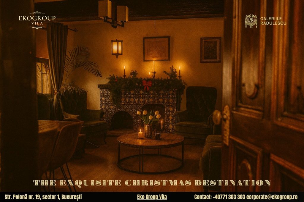 Destinații de Crăciun în București: Eleganța autentică a Crăciunului anilor ’30 la Eko Group Vila